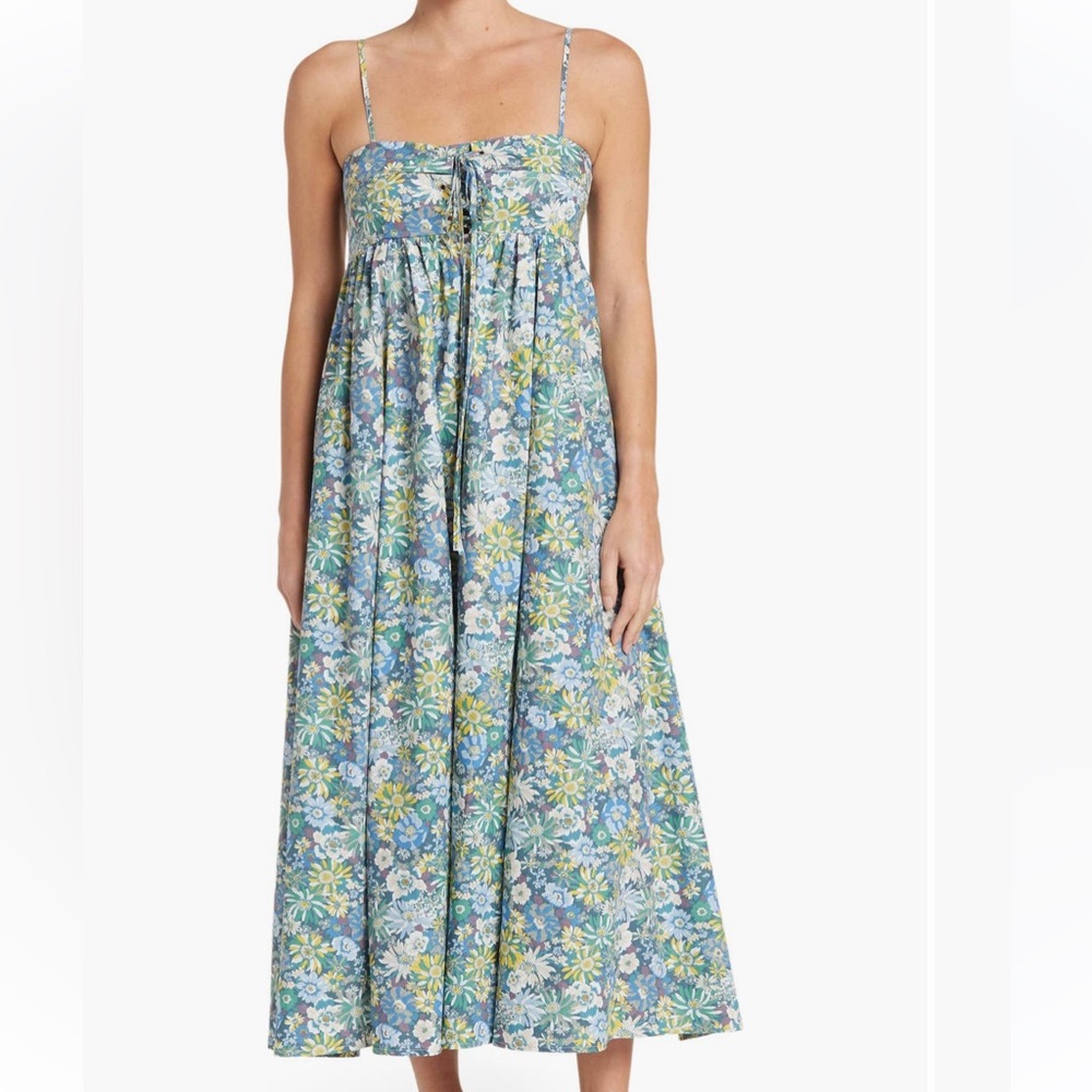 Stitchdrop cotton maxi dress